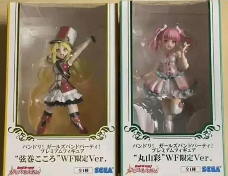 新品未開封　バンドリフィギュア　まとめ売り　16個セット バンドリ！ プレミアムフィギュア WF限定ver 5体セット