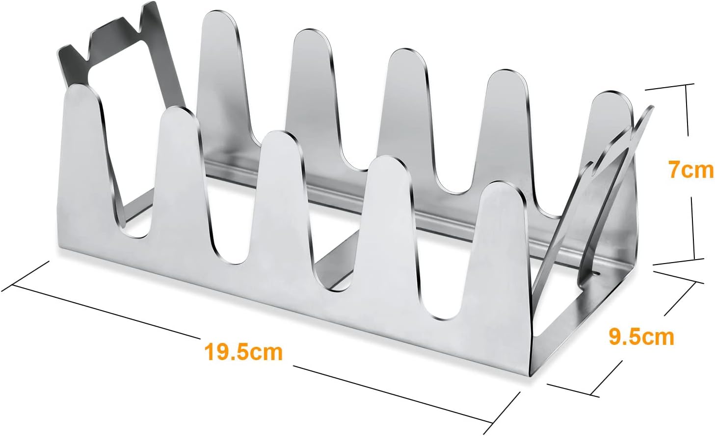 flintronic Griglia per Barbecue, Supporto di Cottura per Costine Barbecue, Cottura in Verticale per Barbecue, Strumenti per Barbecue in Acciaio Inox, Adatto carbonella Gas Elettrico (1pc) flintronic Griglia per Barbecue, Supporto di Cottura per Costine Barbecue, Cottura in Verticale per Barbecue, Strumenti per Barbecue in Acciaio Inox, Adatto carbonella Gas Elettrico (1pc)