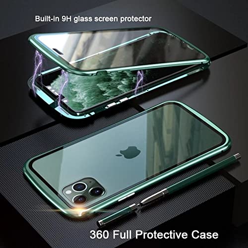 Étui magnétique iPhone XS Max protège objectif verre double face antichoc