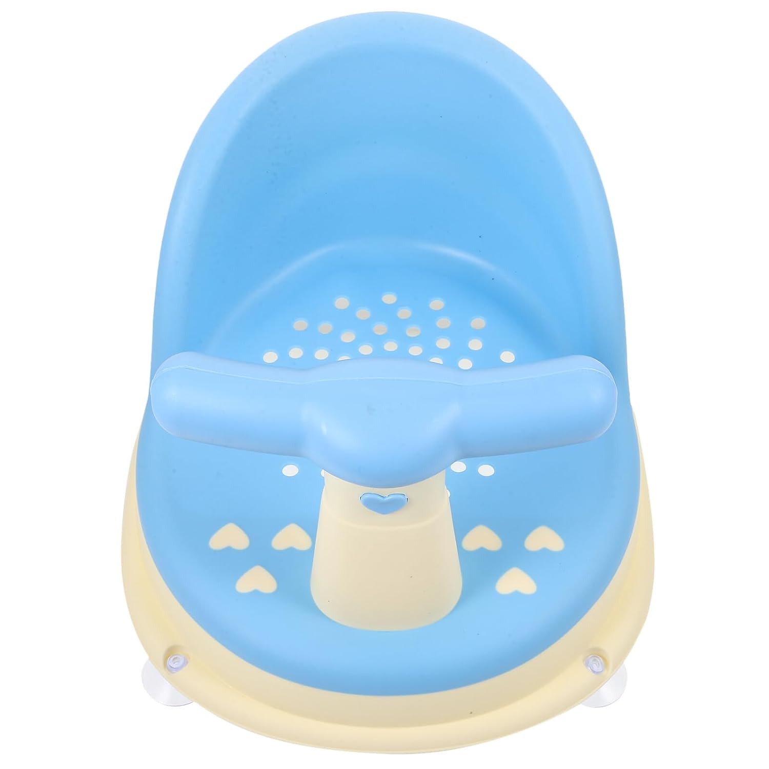 Anti-Slip Bathtub Seat with Supportive Backrest Stable Shower Chair for Boy Girl Lightweight Portable Bathing Seat for Various Tubs Easy to Store and Carry