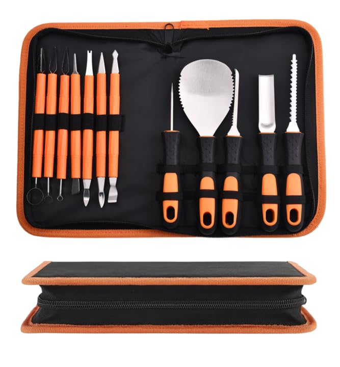 Pro Pumpkin Carving Tool Set