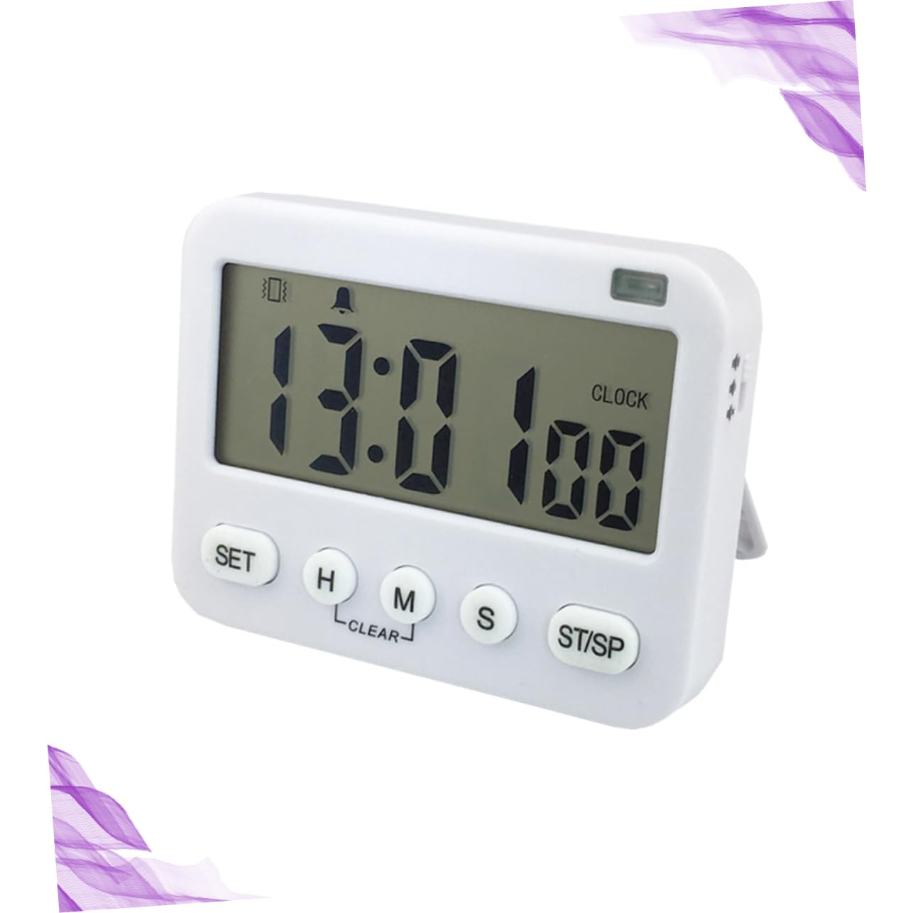 TOPBATHY Timer Di Allarme Regolabile Da 3 Pezzi Con Display A Led Schermo Silenzioso/conto Alla Rovescia Per Ragazzi E Ragazze Insegnanti Uso Domestico