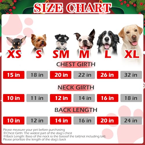 Pijama Navideño para Perros EXPAWLORER XL miniatura 2