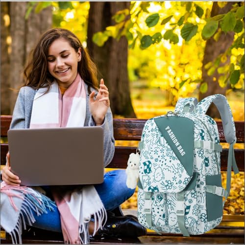 Image of Tinytot 30 Litre Japanese Korean Style School Bag Water-Resistant Laptop & Travel Backpack - Unisex Large 18 Inches Multipurpose Student Backpack for Boys & Girls, Men & Women