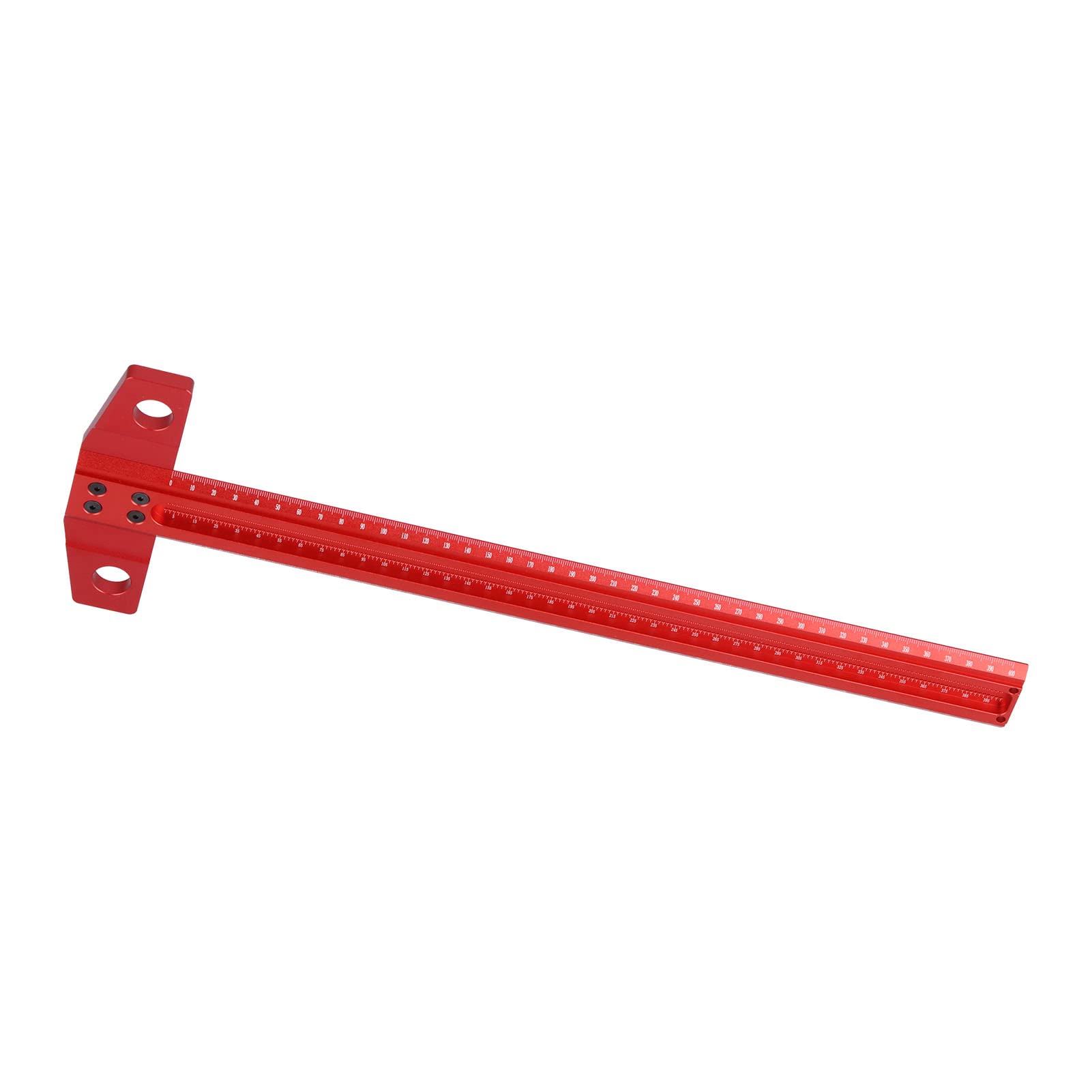 AUNMAS Squadra a T in Alluminio 6061, Righello Ad Angolo Retto da (400mm)