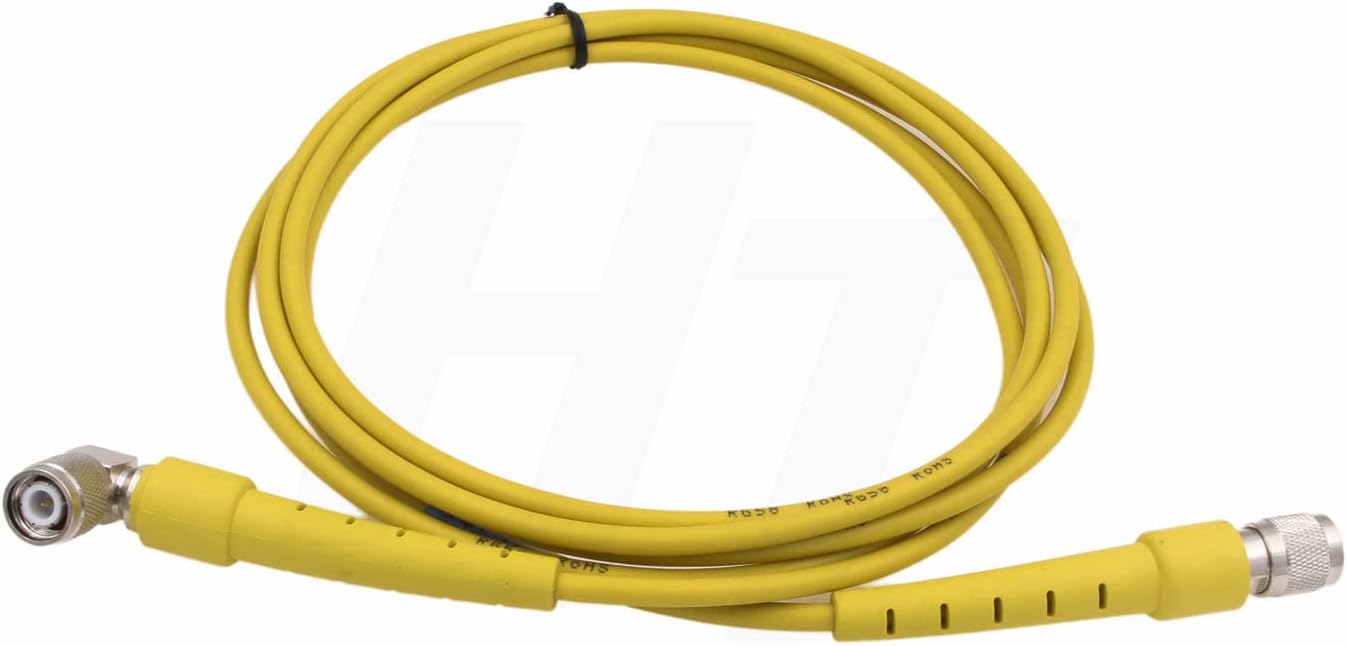 HangTon Yellow GPS Antenna Cable TNC Connector Right Angle