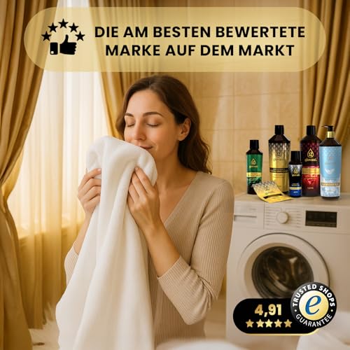 Giovani Wäscheparfüm Fresh Cotton 100 ml | Frisch-pudriger Duft nach frisch gewaschener Wäsche – Ideal wäscheduft für Bettwäsche & Kinderkleidung | (20 Waschungen) 4
