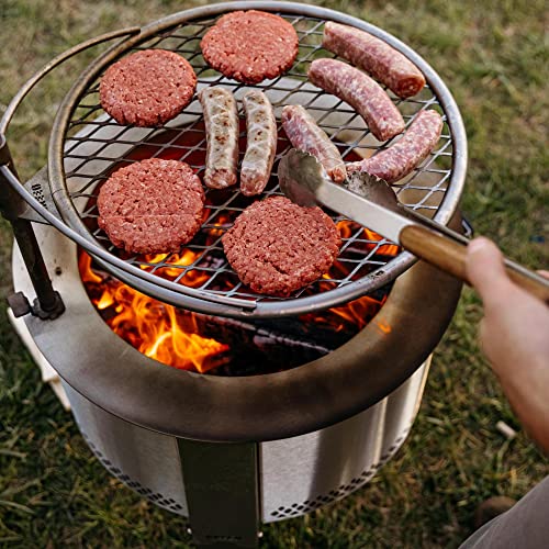 Outpost Grill 19 | Standalone Campfire Grate | Breeo X Series Accessory | Stainless Steel | Durable | Carrying Bag | Camping Cooking Rack | Usa Made #TOP4