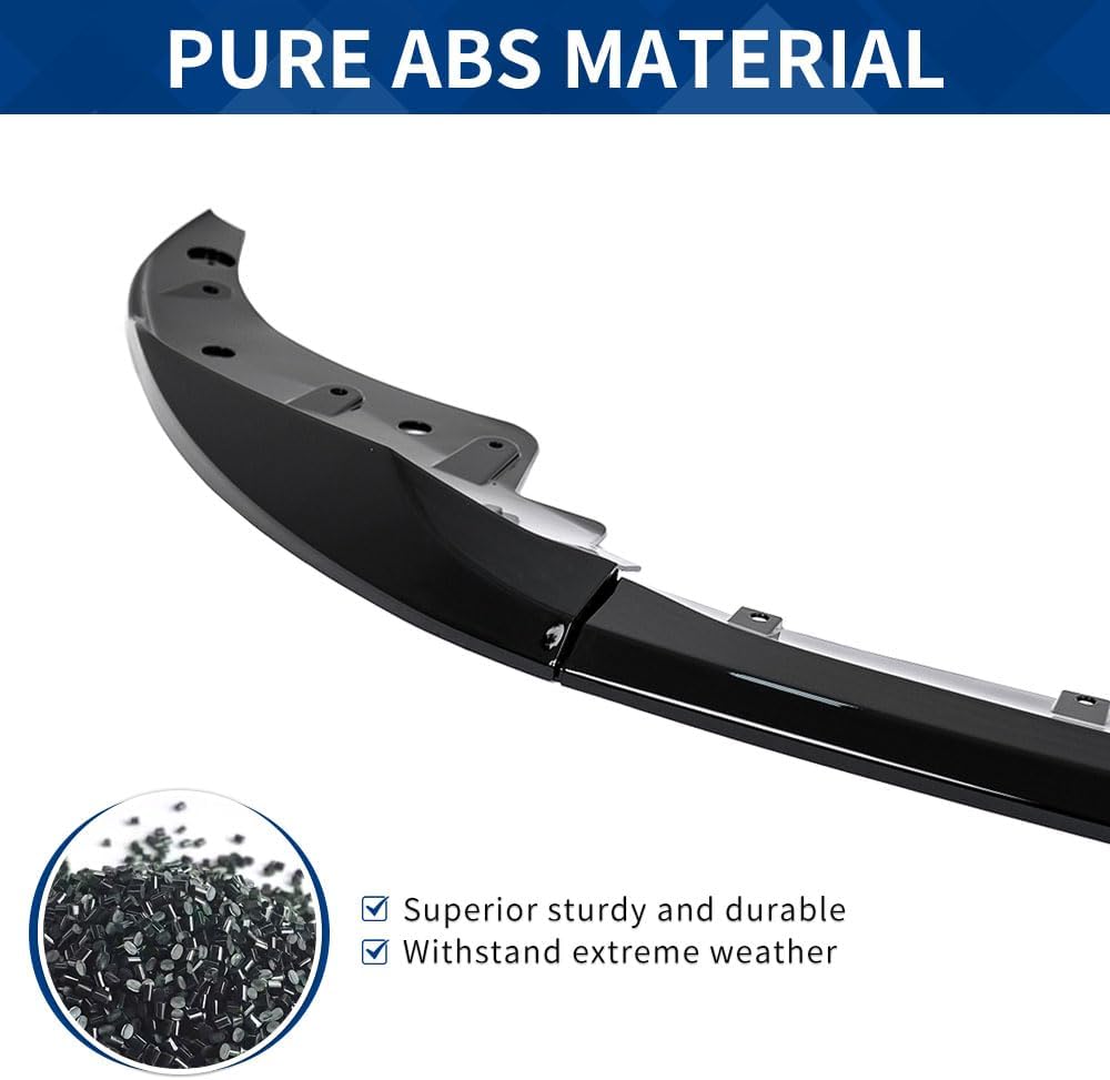 XPHAZZ Gloss Black Front Lip Splitter for BMW 4 Series G22 G23 2021-2025 7