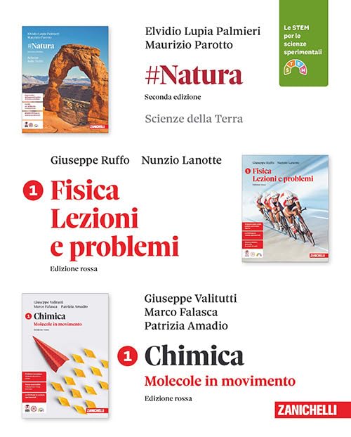 #Natura-Fisica. Lezioni e problemi edizione rossa. Scienze della Terra. Molecole in movimento. Per le Scuole superiori (Vol. 1)