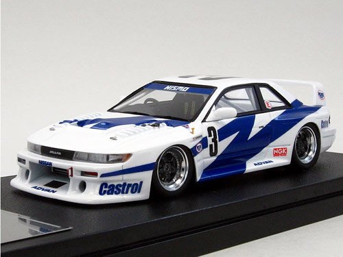 Amazon | 【hpi・racing/MIRAGE】1/43 GT シルビア 1993 No.3 Fuji 