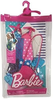 Barbie Complete Look Patchwork Print Dress Fashion Pack