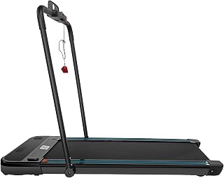 Dolphy 2 in 1 Folding Treadmill, Portable Under Desk Treadmill with Bluetooth, LED, Remote Control Smart for Home Office G... Price In India