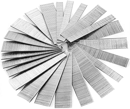 Jucoan 4000 Pack 18 Gauge Brad Nails with Box Packaging, 4 Different Size 15mm, 20mm, 25mm & 29mm 1 Jucoan 4000 Pack 18 Gauge Brad Nails with Box Packaging, 4 Different Size 15mm, 20mm, 25mm & 29mm