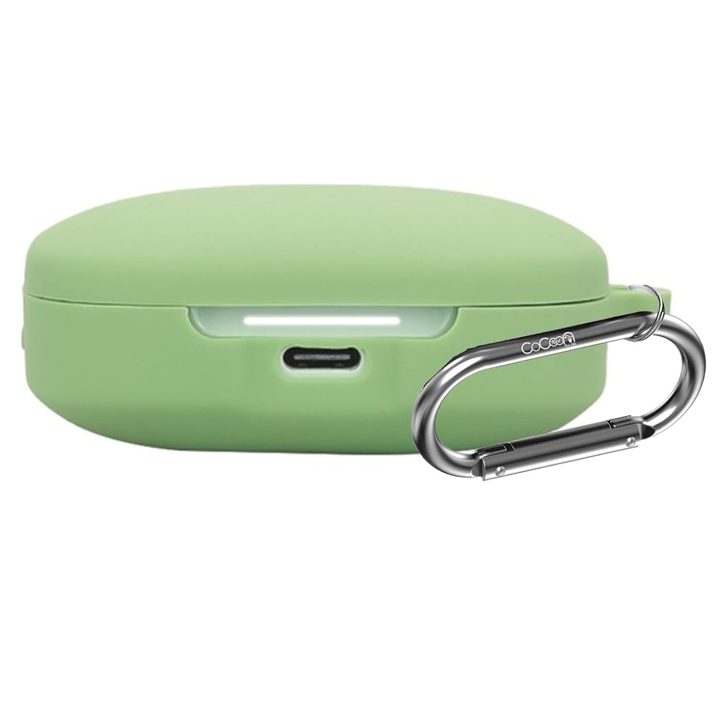 Cocoonkart Soft Silicone Case Cover for Redmi Buds 6 (Matcha Green)