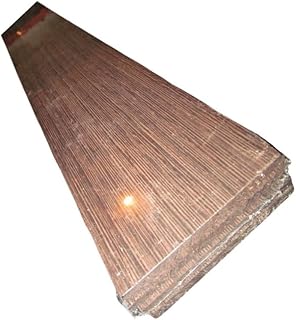 Two (2) Square FEET Thin KILN Dried Sanded WENGE 12" X 3" X 1/4" Lumber Wood