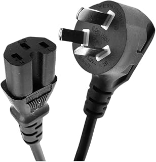 Chinese Rice Cooker 3 Pin CCC Power Cord with IEC C15 Cable Plug, 80CM Australia to C15 Power Cord 250VAC 10A Extension 3G 0.75mm