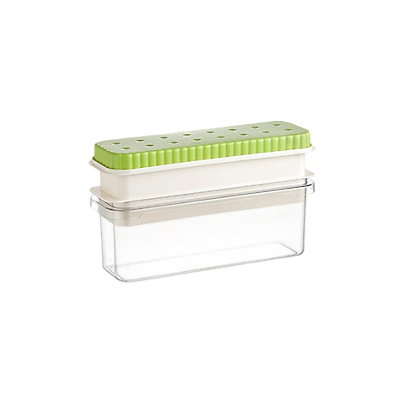 Xjdzineq Large Ice Ball Maker Tray Space Saving Refrigerator Storage Box Molds for Cocktails and Beverages Large Tray