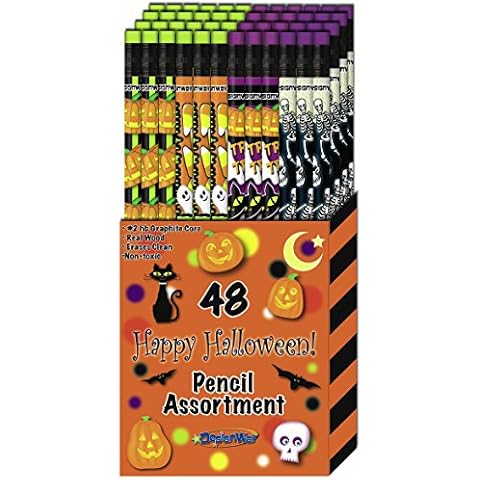 DesignWay Halloween Pencil, 48-Pack Cover