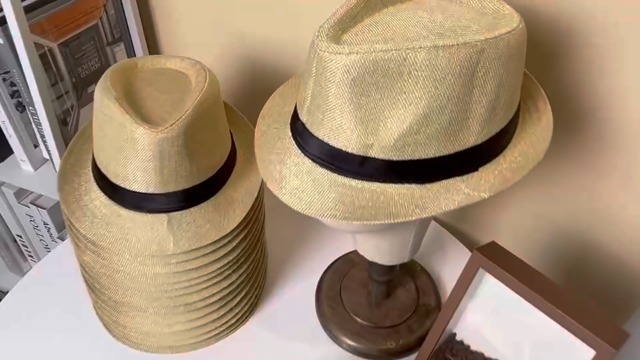 Lasnten 16 Pcs Fedora Style Hat Bulk Men 1920s Gangster