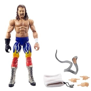 WWE Elite Ultimate Jake Roberts 新品開封のみ Amazon.com: WWE Elite Legends Collection 6-inch Articulated