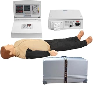 Manikin with Feedback Monitor, Adult CPR Training, Suitable for Medical Teaching Supplies