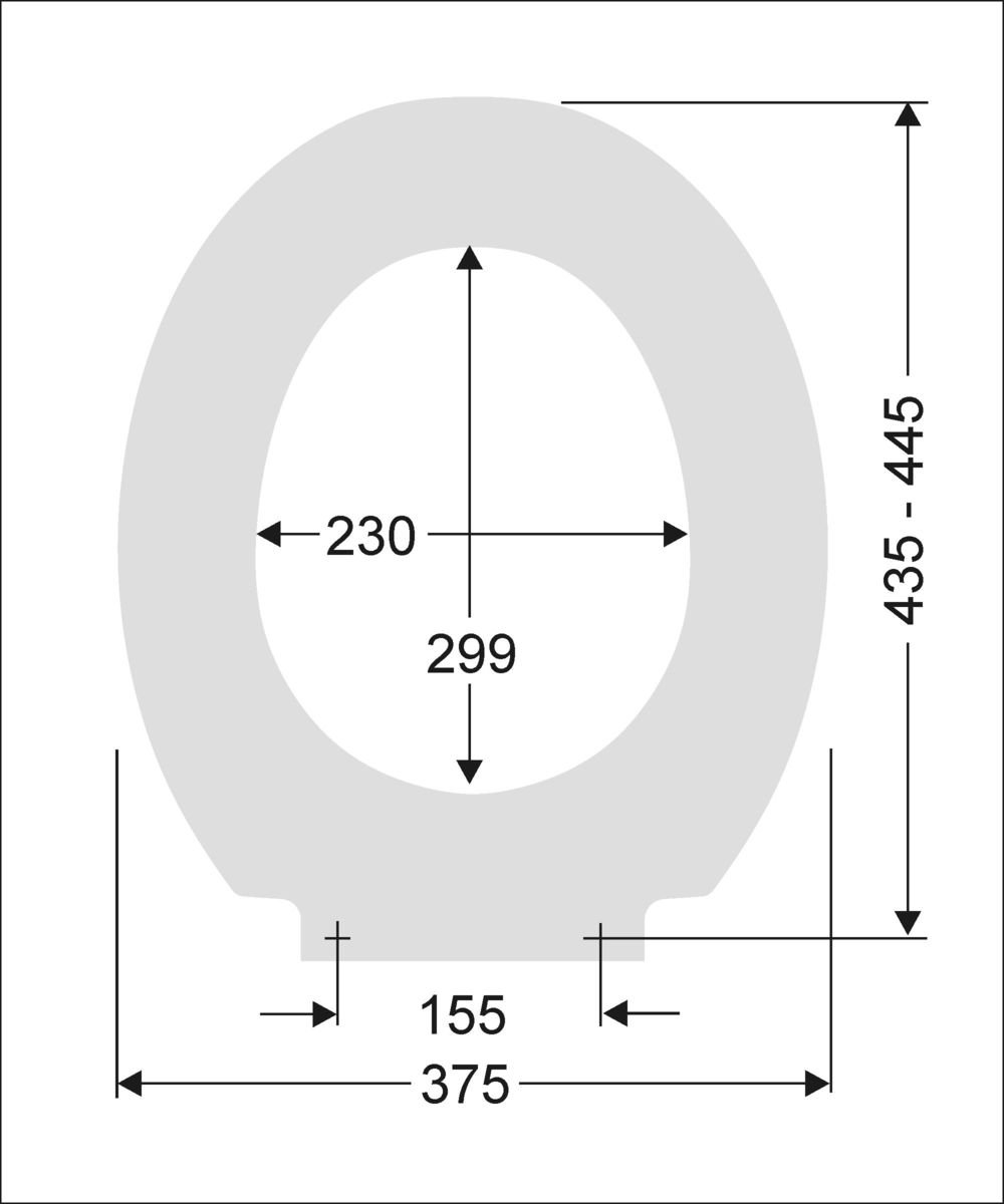 Toto Allemagne 794680202 Rondo Abattant Pour WC Avec Couvercle Fixation En Acier Inoxydable Blanc