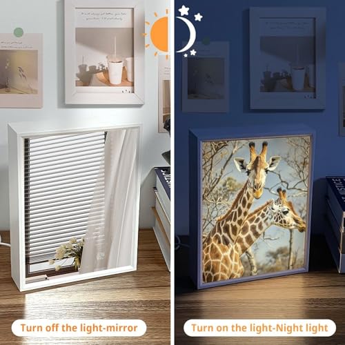 Espejo de tocador con luces para maquillarse sin sombras y decorar el dormitorio 4