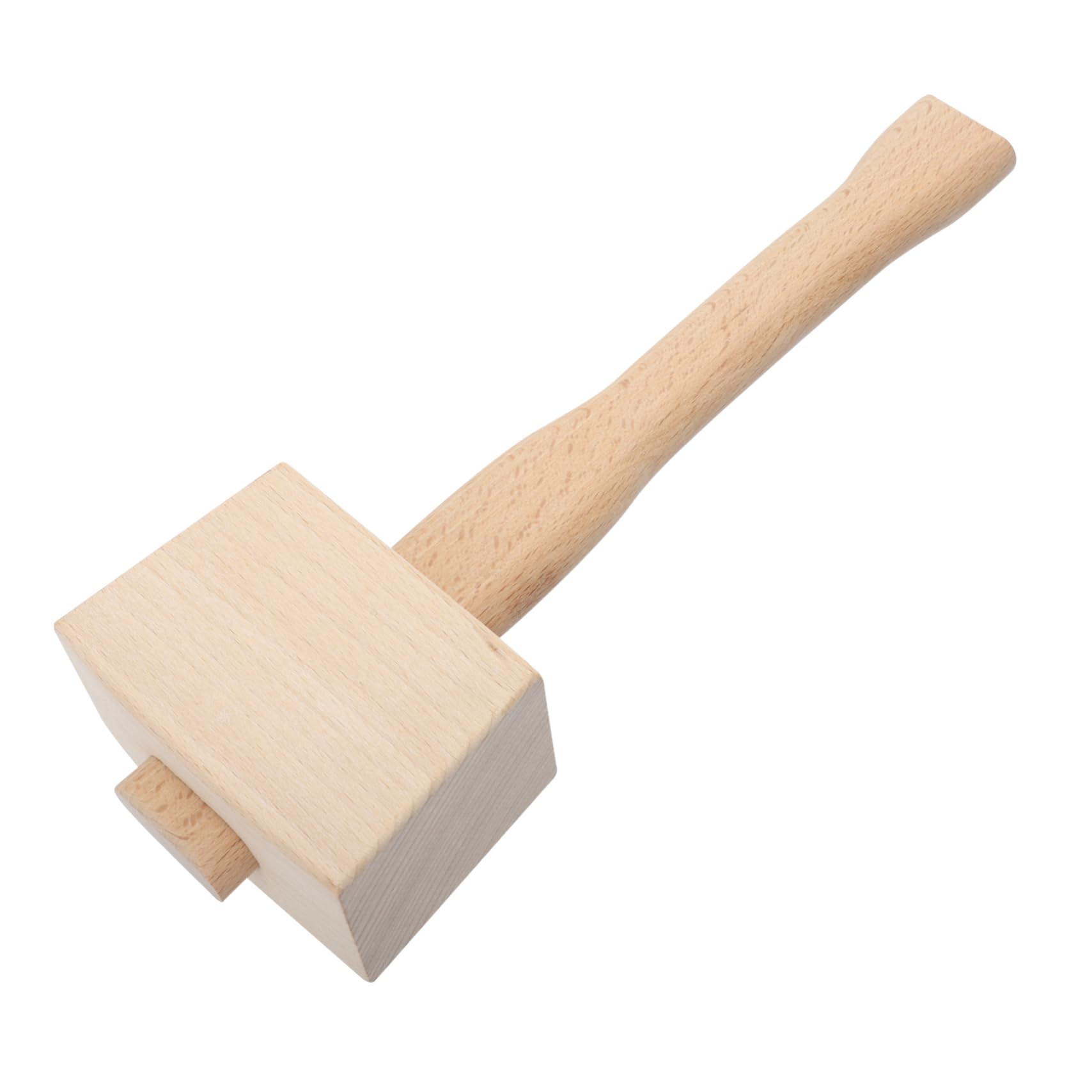Cabilock Carpentry Hammer Beech Material Smooth Grip Lightweight Essential Woodwork Tool