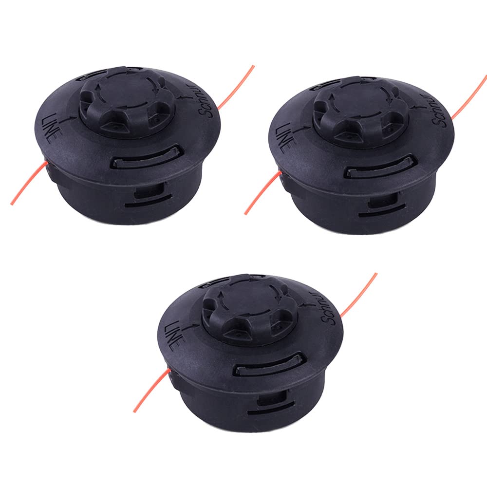 TopHomer 3 bobinas de repuesto para cortacésped Husqvarna, 122 x 65 mm