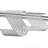 20 Stück S Haken Edelstahl Haken zum Einhängen 10 Stück 4.5