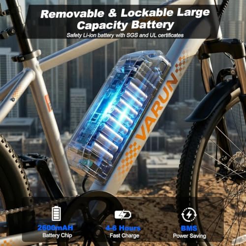 VARUN 500W Electric All-Terrain Bike