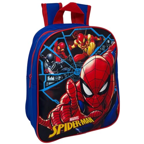 Zaino Spiderman Marvel borsa per la scuola asilo materna zainetto per bambini 28 cm