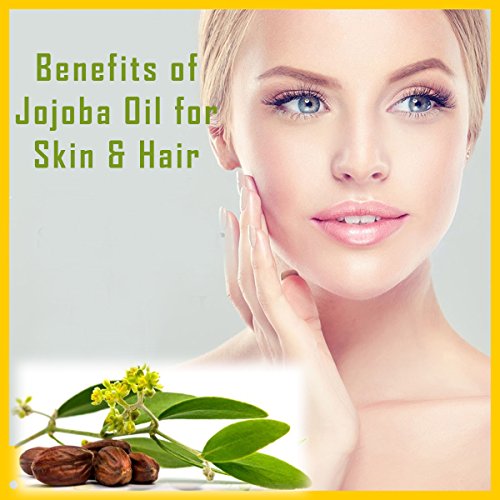 Image of KAZIMA Jojoba Cold Pressed Carrier Oil - 100% Pure Natural Unrefined - Exceptional Moisturizer for Face, Skin, Hair & Nails - Perfect for Sensitive & Dry Skin - Enriched in Fatty Acids, Vitamins C and E (500ML)