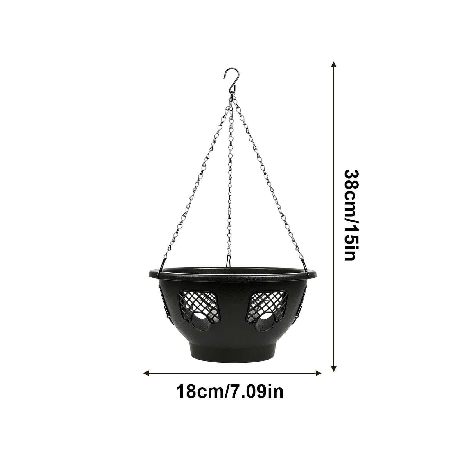 Confezione da 2 fioriere da appendere – Vaso da fiori per fragole e