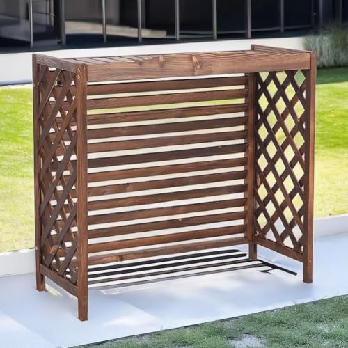 Support de fleurs pour unité extérieure et cache-climatiseur de balcon - 2