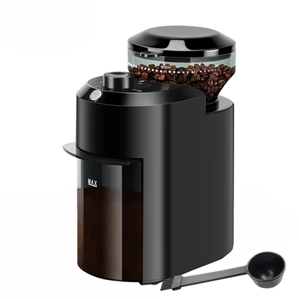 Aundhegrtt Automatic Burr Mill Coffee Grinder 28 Grind Settings Electric Coffee Bean Grinding for Espresso French Press UK Plug