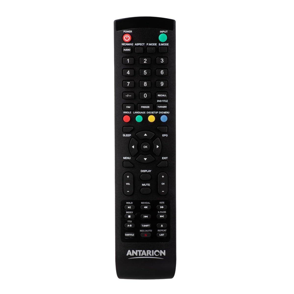 Antarion TV LED 16" 40cm Télévision HD TNT Camping 12V DVD intégré