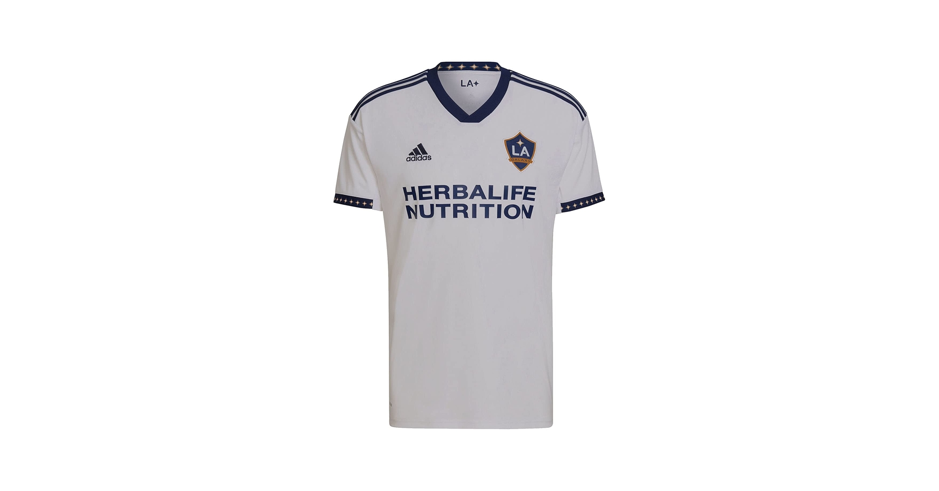 adidas LA Galaxy Jersey Lサイズ ホワイト/ブルー adidas Men's LA Galaxy 2024/25 Home Jersey White/Blue
