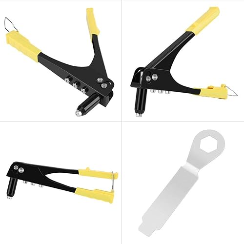 Miniatura 3 de Pistola remachadora, remachadora manual, herramienta de reparación de canalones, remache ciego, herramienta de mano de remache ciego, kit de pistola