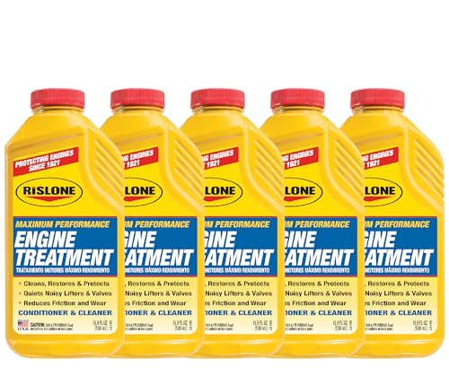 Rislone 4102 Xtreme LUBE® Maximum Performance Engine Treatment, 16.9 oz, 5-Pack
