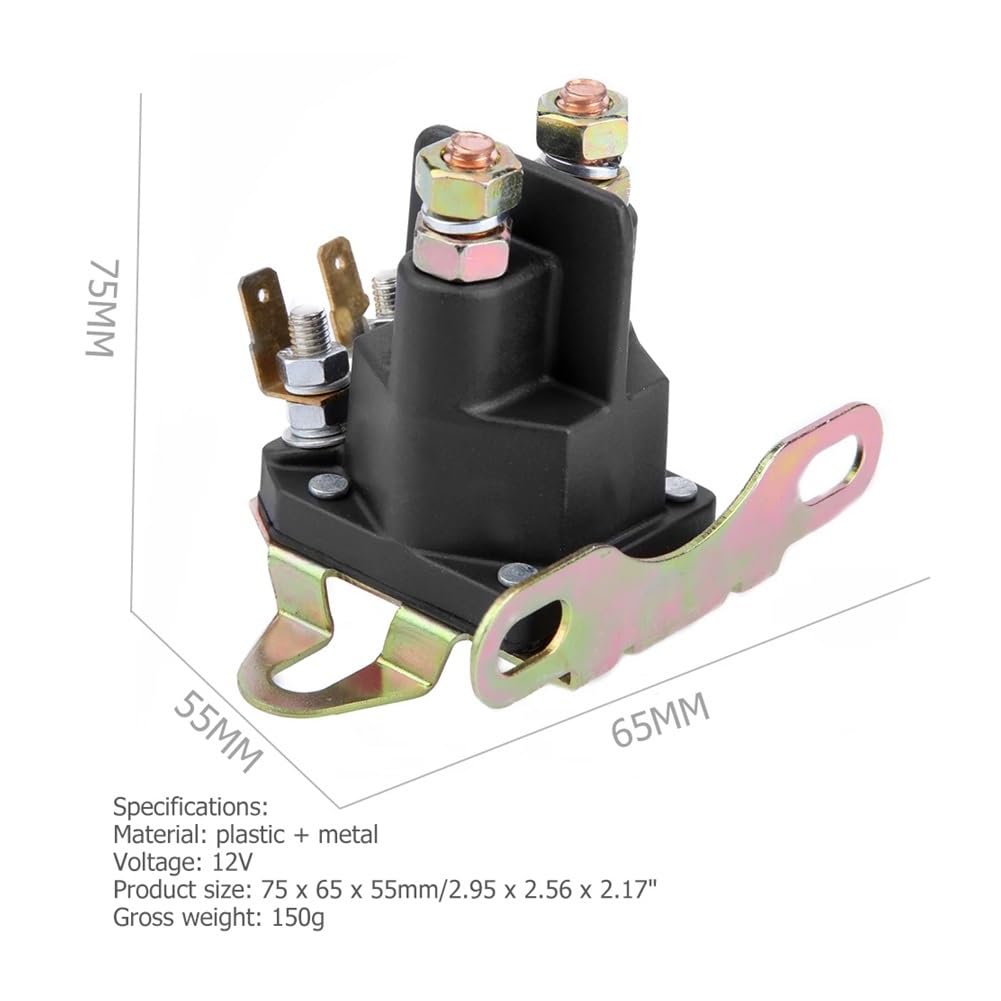 Relé De Arranque, Interruptor Magnético Para Tratores E Quad Tipo Briggs And Stratton Tecumseh 12v 4 Polos Substitui 009 31370011 Lx889005329 - Foto 8