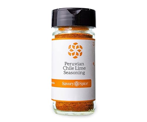 Savory Spice - Condimento peruano de lima chile, mezcla de chiles amarillos, lima y especias peruanas Uso para condimentar pollo, carne de res,
