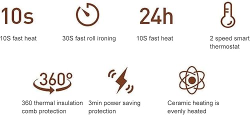 Miniatura 7 de Rizador de pestañas calentado, de calentamiento rápido, de larga duración, funciona con pilas, herramienta de peinado de pestañas rizadora eléctrica
