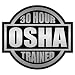 30 Hour OSHA Trained Hard Hat Sticker / Helmet Decal Label Lunch Tool Box Safety Stickers ...