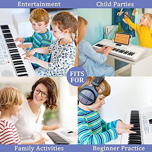 Clavier de piano numérique,clavier de piano 61 touches éclairées piano électrique portable pour débutants avec 3 modes d… - Les Beatles, Paul McCartney, John Lennon, RIngo Starr, George Harrison Clavier de piano numérique,clavier de piano 61 touches éclairées piano électrique portable pour débutants avec 3 modes d… – Image 7