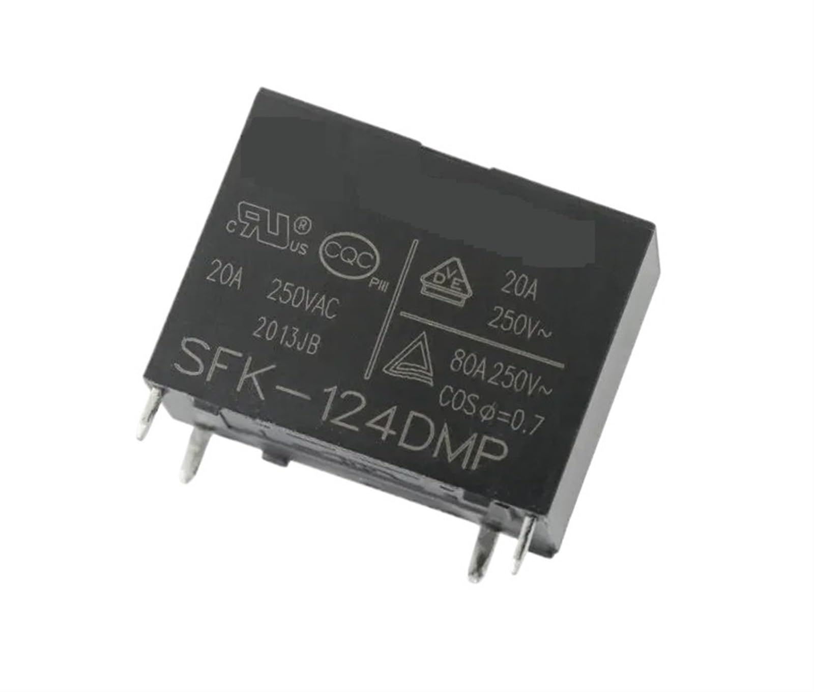Relais SFK-124DMP 24VDC à 4 broches pour une commutation électrique stable et sûre