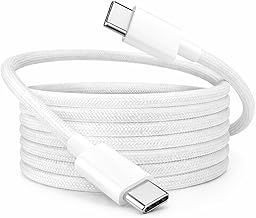 USB-C to C Fast Charging Cable for iPhone 15, 16 & 17 Series | 20W Fast Charge & 480 Mbps Data Transfer | Compatible with USB-C iPhones, Android Phones & Tablets (TYPE C TO C)