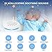 White Noise Machine for Sleeping - Vansmago Portable Sleep Sound Machine & Night Light for Baby Kid Adult,Rechargeable,28 HiFi Soothing Sound,32 Volume Control,Timer and Memory,Classic New Version