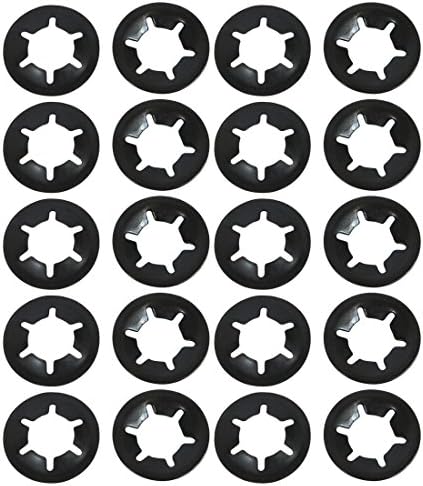 Kit De 100 Rondelles à Dent Intérieure M10x19 - Pour Clips Et Attaches - Marque Uxcell (neuf)